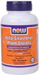 NOW BETA-SITOSTEROL PLANT STEROLS with CardioAid- 100 VEGETARIAN CAPSULES - (formerly called Cholestatin)