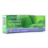 Tampons, Super Plus, No Applicator, Organic & Chlorine Free 20 Tampons by Seventh Generation