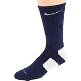 Nike Dri-Fit Elite Basketball Socks- Navy/White