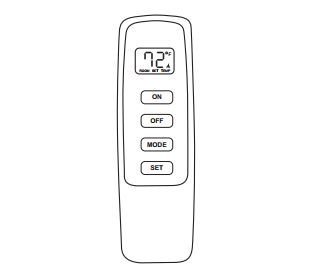 Receiver and Hand Held T-Stat Remote Kit