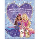 Barbie Princess Birthday Party Invitations