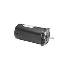 1 hp 3450/1725rpm 56J Frame 230 Volts 2 Speed Swimming Pool Pump Motor - AO Smith Electric Motor #