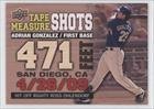 2010 Upper Deck Tape Measure Shots #TMS6 - Adrian Gonzalez