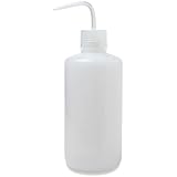 Karter Scientific 210P3 Safety Wash Bottle, Narrow Mouth, 500 mL Capacity, Polypropylene/Plastic