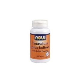 Now Foods Potassium Plus Iodine, 180 Tabs