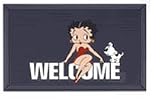 Betty Boop - Gray Doormat/Welcome Mat