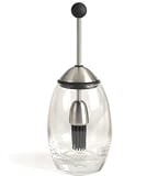 RSVP Sauce Jar with Silicone Basting Brush