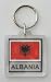 Albania - Country Lucite Key Rings