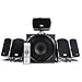 XForce 5.1 Multi-Media Surround Sound Speakers - 80W RMS with Wireless Remote Control
