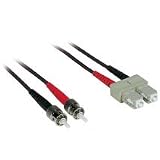 Cables to Go - Patch cable - SC multi-mode (M) - ST multi-mode (M) - 6.6 ft - fiber optic - 62.5 / 125 micron - black
