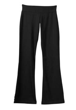 Ladies' 8 oz. Cotton/Spandex Yoga Pant
