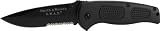 Smith & Wesson SWAT Single Blade Pocket Knife with Black Teflon Coated Blade