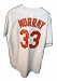 Eddie Murray Baltimore Orioles Autographed White Majestic Jersey With Triple Inscription