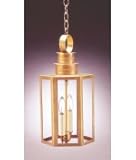 Northeast Lantern 3042-DB-MED-CSG Hardwick 1 Light Outdoor Hanging Lantern in Dark Brass with Clear Seedy Glass glass