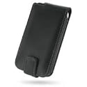 PDair - Apple iPhone Black Leather Case - Flip Style