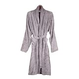 Pure Fiber Rayon from Bamboo Bathrobe Medium BR2003 Grey