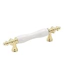 Amerock 76243-W3 RYL FAM Cabinet Hardware Pulls, 3 CENTERS