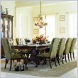 Double Pedestal Rectangular Dining Table w/ 2-20" Leaves by Hooker Furnitur ....