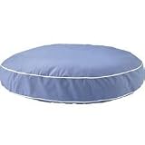 Pet Supplies : 36" Round Dog Bed - Light Blue