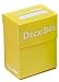 YuGiOh Card Supplies Ultra Pro Deck Box Yellow