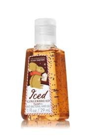 iced ginger bread anti-bacterial hand gel pocketbac 1 fl oz