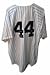 Reggie Jackson Autographed New York Yankees Home Jersey with 