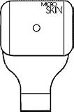 Cymed 9341120 9 Inch One-Piece Opaque Drainable Pouch with Plain Barrier For Stomas up to 1.75 Inch - Box of 10