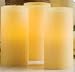 Vanilla Scented Battery Operated Flickering Wax Pillar Image