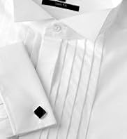 Slim Fit Autograph Pure Cotton Pleated Shirt