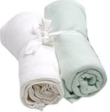 Under The Nile Swaddle Blankets Sage
