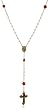 The Vatican Library Collection Simulated Pearl Gold-Tone Rosary
