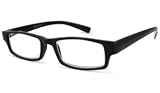 Able Vision Full Readers (Men) Reading Glasses - R9954 Shiny Black
