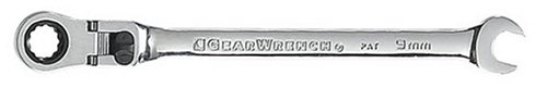 GearWrench 9909 9mm Flex-Head Combination Ratcheting Wrench On Sale