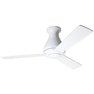 42" Modern Fan Altus Gloss White Hugger Ceiling Fan 42" Modern Fan Altus Gloss White Hugger Ceiling Fan