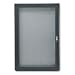  : Boone Swinging Door Fabric Bulletin Board, 36in.H x 24in.W, 1 Door