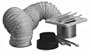Made in USA Wall Duct Kit 3"or 4" Ventilator Accessories