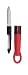 s/s knif&potato peeler2in one