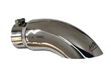 MBRP T5086 Diesel Exhaust Tip 5 O.D. Turn Down 14 length, 4 inlet clampless, no weld install