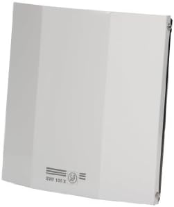 Soler & PalauS&P SWF-150 Sidewall Centrifugal Exhaust Fan, galvanized steel w/off-white baked enamel, 6"" round"