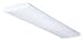 Cooper Lighting #W-232A-UNV-EB81-U 4' 2Lamp Wrap Light