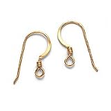 14K Gold Filled French Wire Earring Hooks (10)