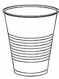 12 oz Translucent Cold Cups,1,000 Cups per Case