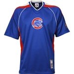 Chicago Cubs Majestic V-Neck Impact Big and Tall Baseball Jersey