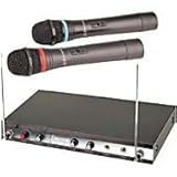 Emerson WM320 Karaoke Wireless Microphone - Dual Channel DVD Karaoke Converter w/30-Song DVD