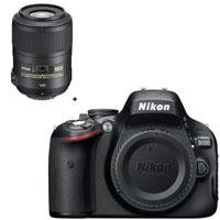 Nikon D5100 Digital SLR Camera Body with Nikon 85mm f/3.5G AF-S DX Micro ED (VR-II) Lens - U.S.A. Warranty
