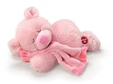 9.5" Musical Sleeping Pink Bear