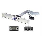 Cables To Go - 28300 - DB9M Serial Add-A-Port Adapter with Bracket for Intel Motherboards