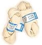 20 count 6" - 7" GoGo Pet White Premium Rawhide Bones