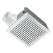 NuTone 695 White Polymeric ValueTest Bath Fan Only, 70 CFM, 6.0 Sones 695