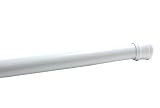 Nuvo Design Expandable Shower Rod White